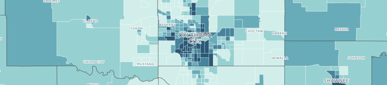 Oklahoma poverty map